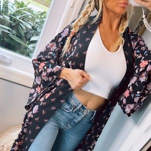 Nordstrom | Fantasy Floral Kimono Duster | One Size